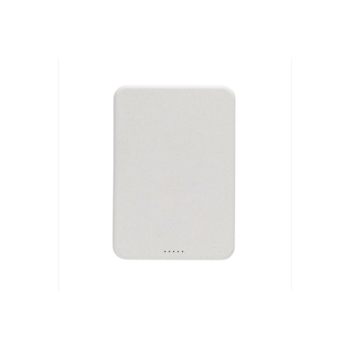 Magnetyczny bezprzewodowy power bank 5000 mAh Magnetix Biały P322.403 