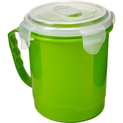 Kubek do mikrofalówki 720 ml Jasnozielony V9899-10 (2)
