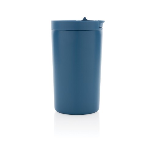 Kubek termiczny 300 ml, stal nierdzewna z recyklingu niebieski P435.095 (2)