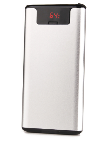 Power Bank z wbudowanym kablem micro USB/lightning Szary EG 024907 10000 