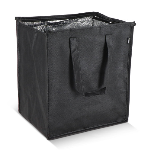 R-PET Torba chłodząca z włókniny 33 x 25,5 x 37 cm 75 g/m² Czarny LT95391-N0002 (4)