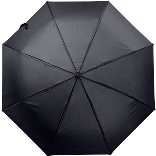 Parasol manualny RPET, składany Czarny V1605-03 