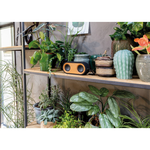 Podwójny głośnik bezprzewodowy 10W Bamboo X Czarny P328.119 (16)