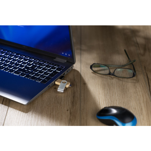 Pamięć USB TWISTER-PRO 32 GB 3.0 OTG Beżowy 44097-17 (6)