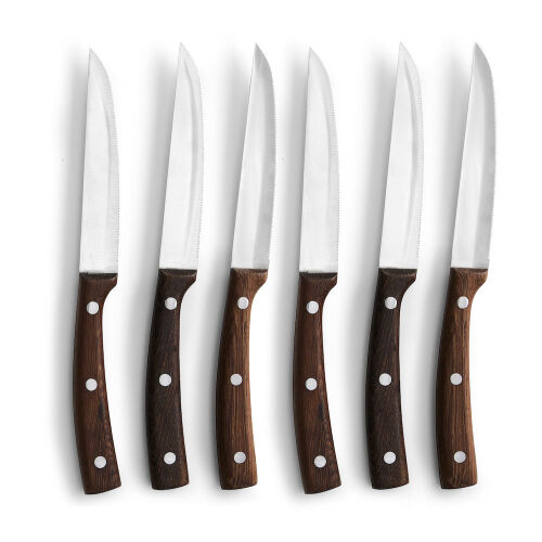 BBQ noże do stek&oacute;w, 6-pak default 5017366- 