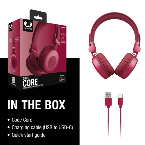 3HP1000 I Fresh 'n Rebel Code Core-Wireless on-ear Headphone Czerwony LT49733-N0021 (6)