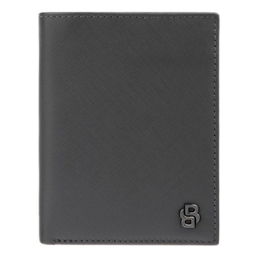 Portfel Double B Saffiano Black Szary HLO526H (6)