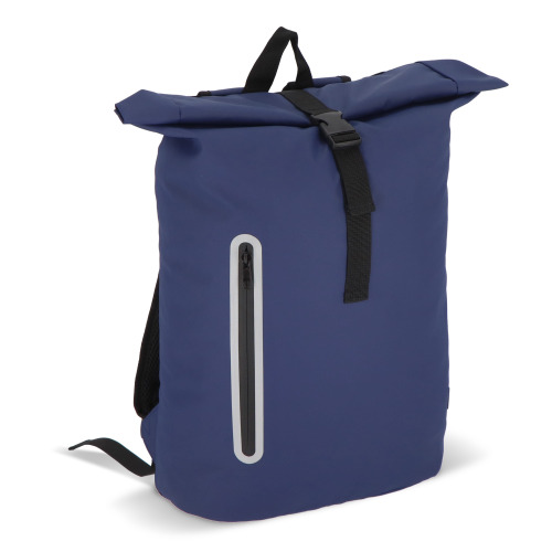 Powlekany PU plecak R-PET 600D o pojemności 20 l Ciemnoniebieski LT95357-N0010 