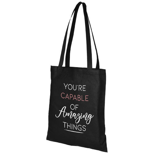 Torba konferencyjna Zeus non woven Czarny 11941200 (1)