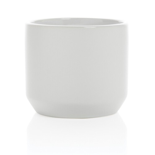 Kubek ceramiczny 350 ml biały, biały P434.043 (2)