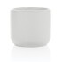 Kubek ceramiczny 350 ml biały, biały P434.043 (2) thumbnail