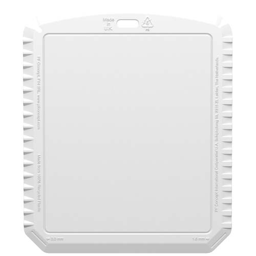 Thrym prostokątna skrobaczka do lodu wykonana z tworzyw sztucznych pochodzących z recyklingu Biały 22050201 (3)