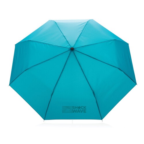 Mały parasol automatyczny 21" Impact AWARE rPET niebieski P850.580 (4)