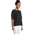 BOXY WOMEN T-SHIRT OVERSIZE Deep Black S03807-DB-XL (2) thumbnail