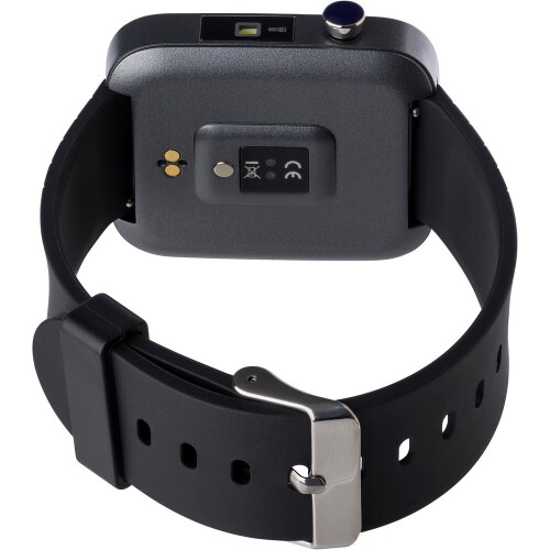 Monitor aktywności, bezprzewodowy zegarek wielofunkcyjny czarny V0140-03 (4)
