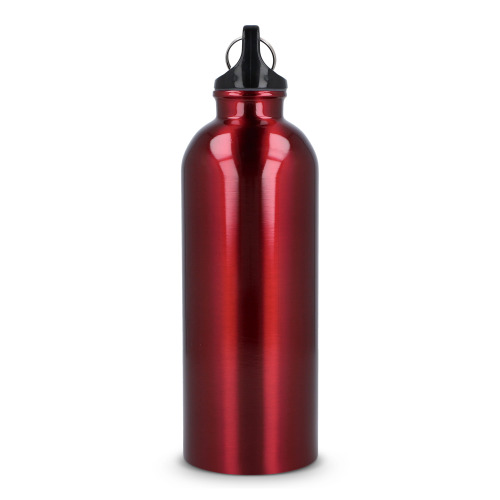 Butelka jednościenna ze stali nierdzewnej pochodzącej z recyklingu, 500 ml Czerwony LT98693-N0021 (3)