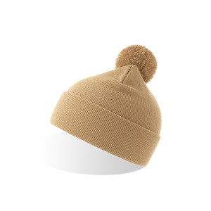 Czapka Beanie z Pomponem z Recyklingu