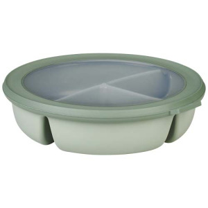 Mepal Cirqula - miska na bento (250 + 250 + 500 ml)  Szałwiowy zielony