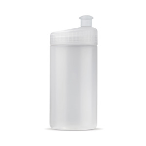 Bidon Sportowy Design 500ml Transparentny