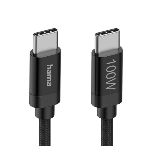 Kabel do ładowania Hama 100W Czarny VH018-03 (6)