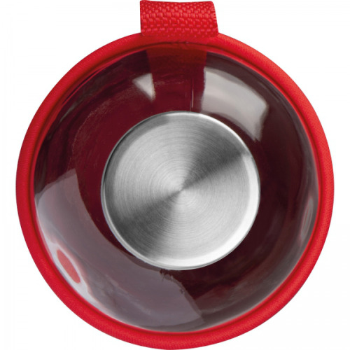 Butelka szklana z pokrowcem 1000 ml JESSICA Czerwony 6242705 (8)