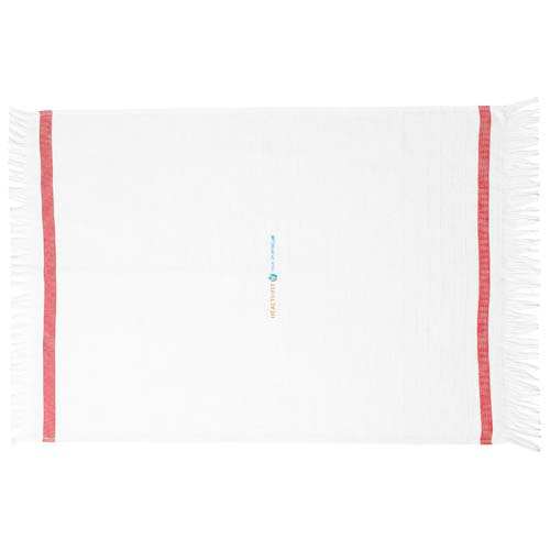 Citizen Green Seachic ręcznik typu fouta o gramaturze 150 g/m² Czerwony 1PZ00421 (1)