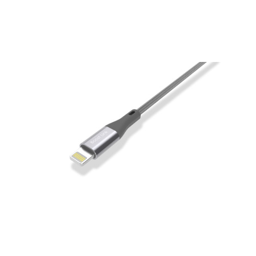 Nylonowy kabel do transferu danych LK30 Lightning Quick Charge 3.0 Różowy EG 818511 (4)