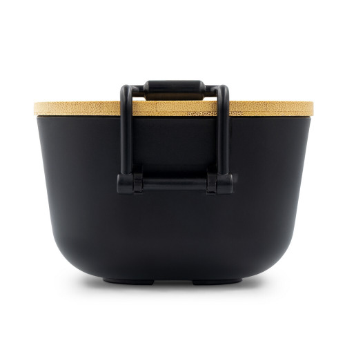 Pudełko śniadaniowe 900 ml | Loes Czarny VA936-03 (8)