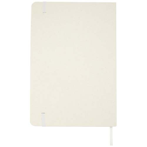 Bass notatnik A5 z recyklingu, z kartkami w linie Biały 10736501 (3)
