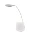 Lampka na biurko, głośnik bezprzewodowy 3W, stojak na telefon, pojemnik na przybory do pisania biały V0188-02 (7) thumbnail