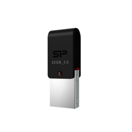 Pendrive Silicon Power OTG Mobile X31 3.0 czarny EG 813403 8GB 