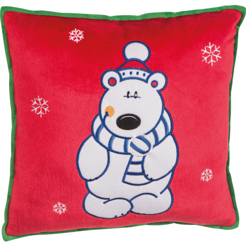 Świąteczna poduszka RUDOLSTADT Czerwono-zielony 0328M4 