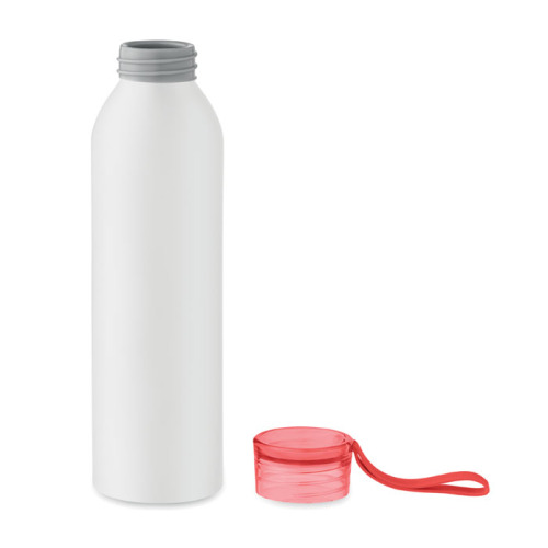 Butelka aluminiowa 600ml biały/czerwony MO6469-35 (2)