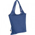 Składana torba z bawełny i poliestru z recyklingu 118 g/m² ANJA Niebieski 6526204  thumbnail