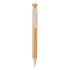 Bambusowy długopis biały P610.543 (1) thumbnail
