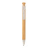 Bambusowy długopis biały P610.543 (1) thumbnail