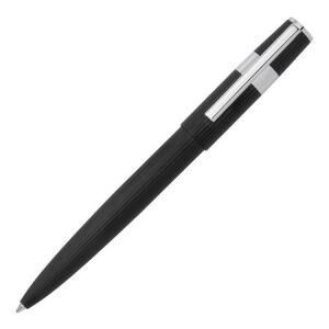 Długopis Gear Pinstripe Black / Rosegold Czarny