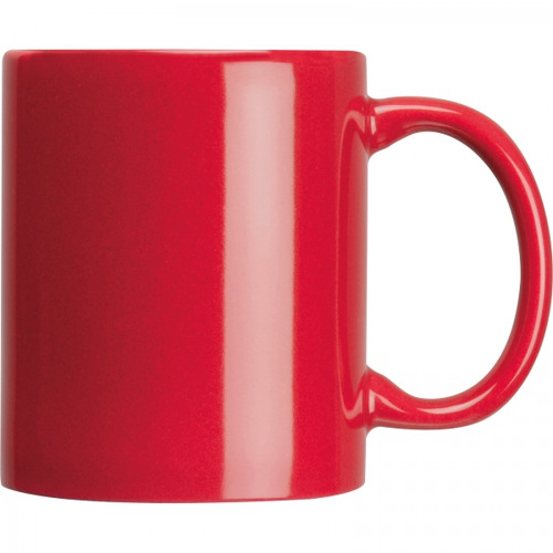Kubek ceramiczny 300 ml DEREK Czerwony 8373505 (3)