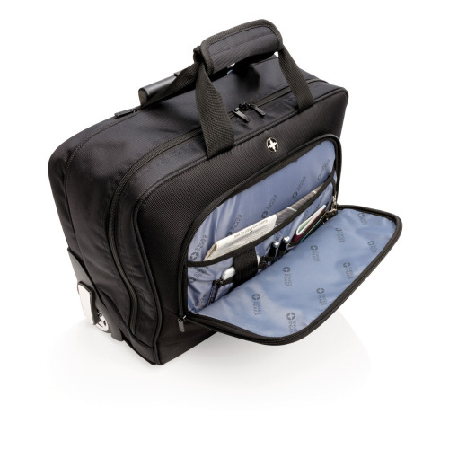 Torba na laptopa 15,4", walizka na kółkach Swiss Peak Czarny P742.020 (6)