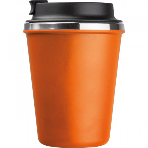 Kubek termiczny 350 ml z powłoką z recyklingu METODY Pomarańczowy 8496210 (4)