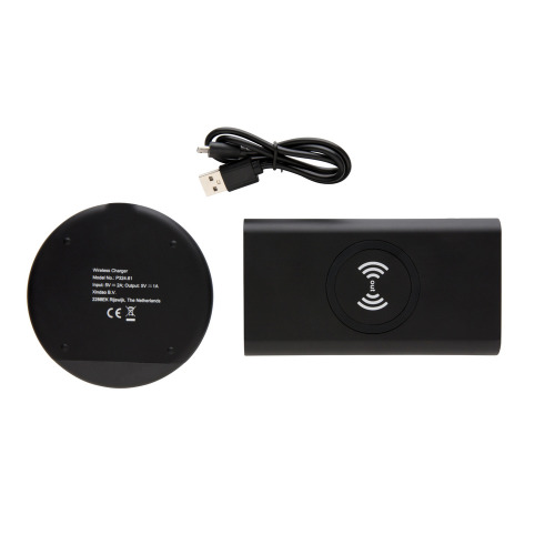 Zestaw podarunkowy do ładowania bezprzewodowego Czarny P324.611 (4)