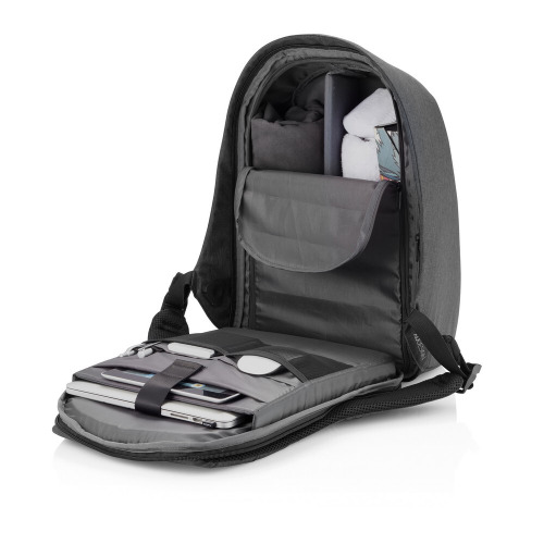 Bobby Tech plecak chroniący przed kieszonkowcami Czarny P705.251 (18)