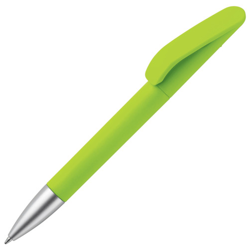 Pióro kulkowe Slash soft touch R-ABS Jasnozielony LT87824-N0032 