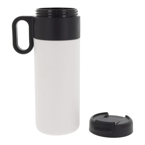 Butelka termiczna do sublimacji z uchwytem Flow 400ml Biały LT98718-N0001 (2)