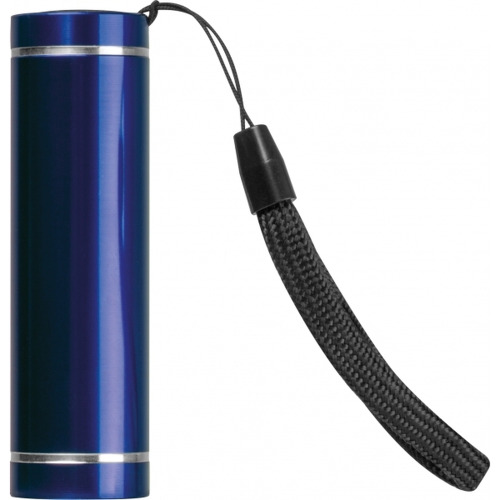 Latarka z aluminium z recyklingu UTRECHT Niebieski 410404 (2)