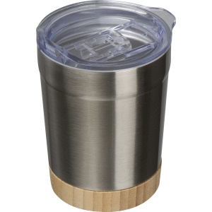 Kubek ze stali z recyklingu TURIN 300 ml Szary