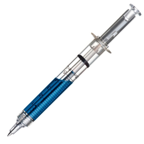 Długopis plastikowy INJECTION niebieski 108904 