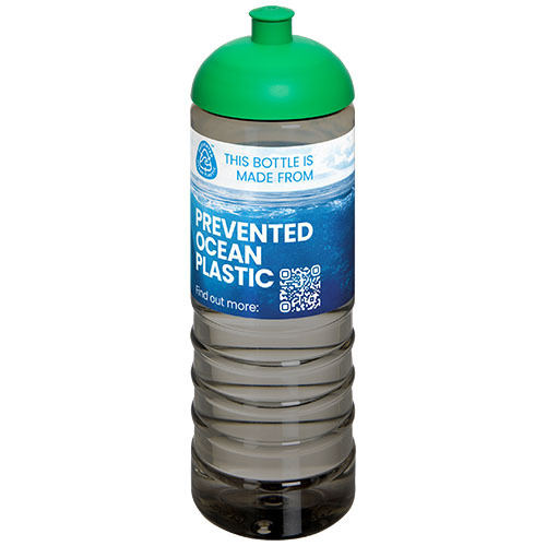 H2O Active® Eco Treble bidon z kopułową pokrywką o pojemności 750 ml  Ciemnografitowy 21048003 (1)