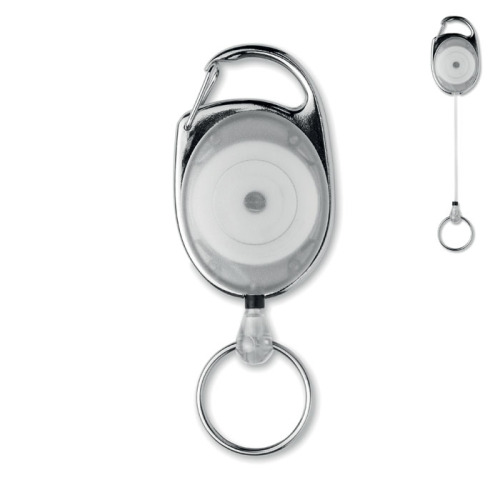 Wysuwany brelok Bialy MO3200-06 