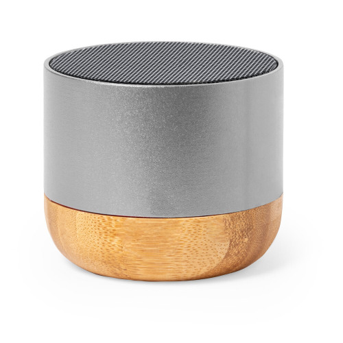 Głośnik bezprzewodowy 3W z aluminium z recyklingu Srebrny V2032-32 